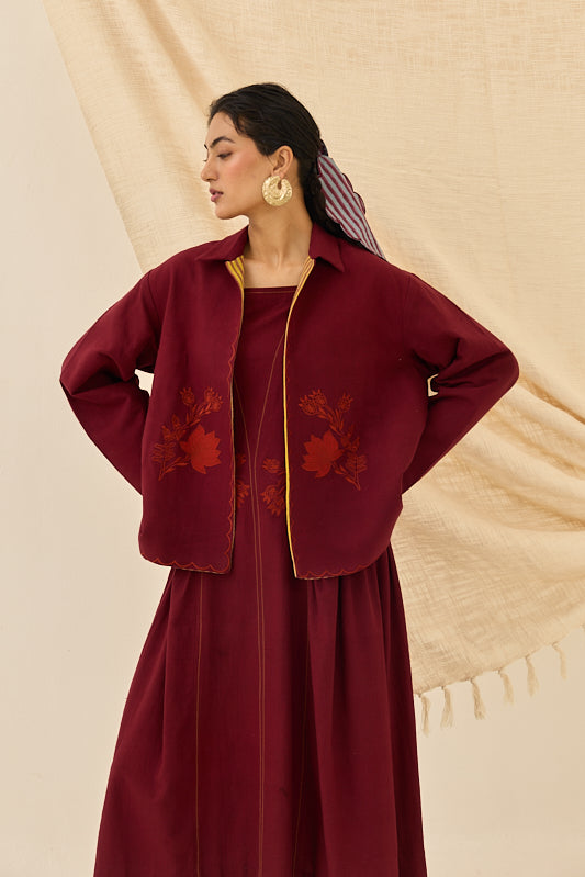 Kuhu | Handloom Reversible Jacket