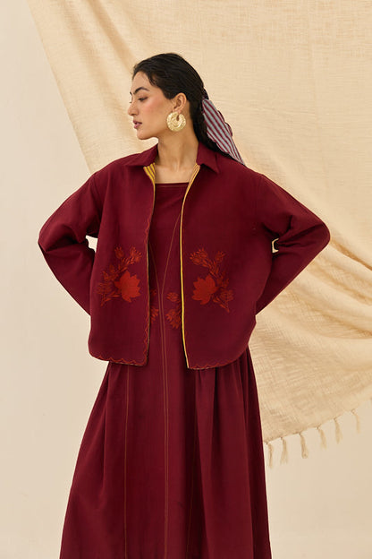 Kuhu | Handloom Reversible Jacket