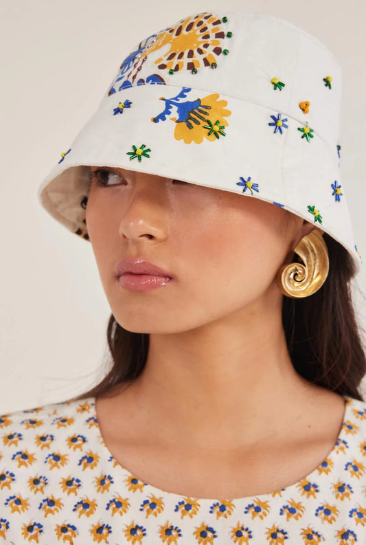 Moro | Embroidered Bucket Hat