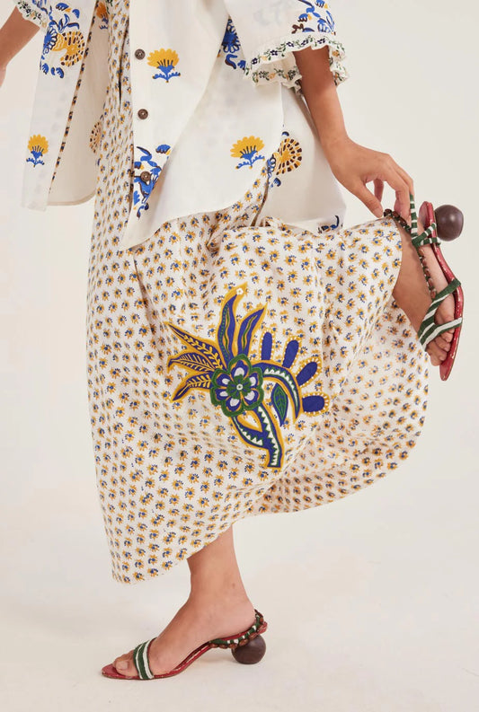 Tora | Pleated Skirt