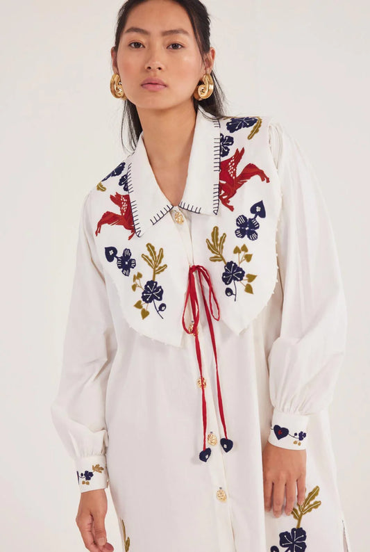 Kiji | Embroidered Bib