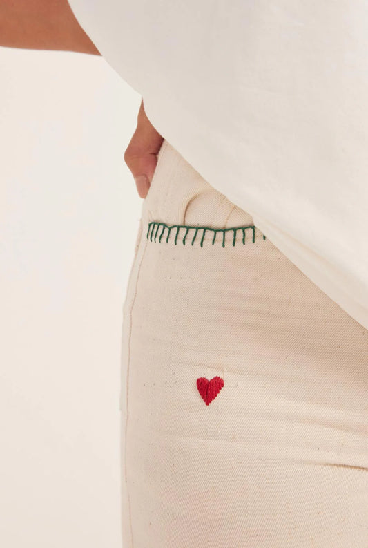 Kiji | Handloom Denim Trousers