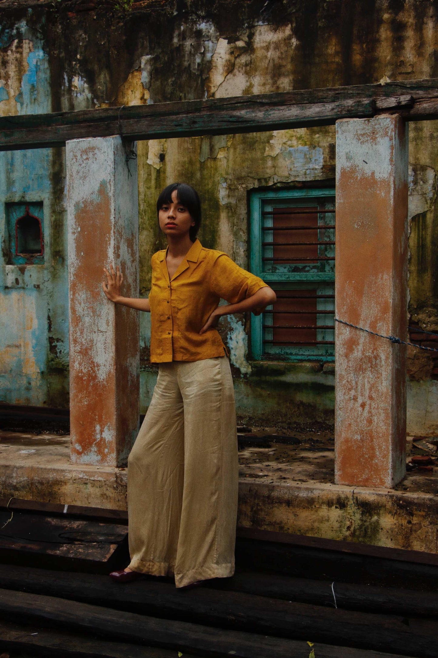 Silk | Camp Collar Shirt