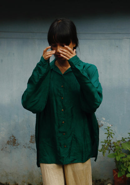 Silk | Oversized Shirt