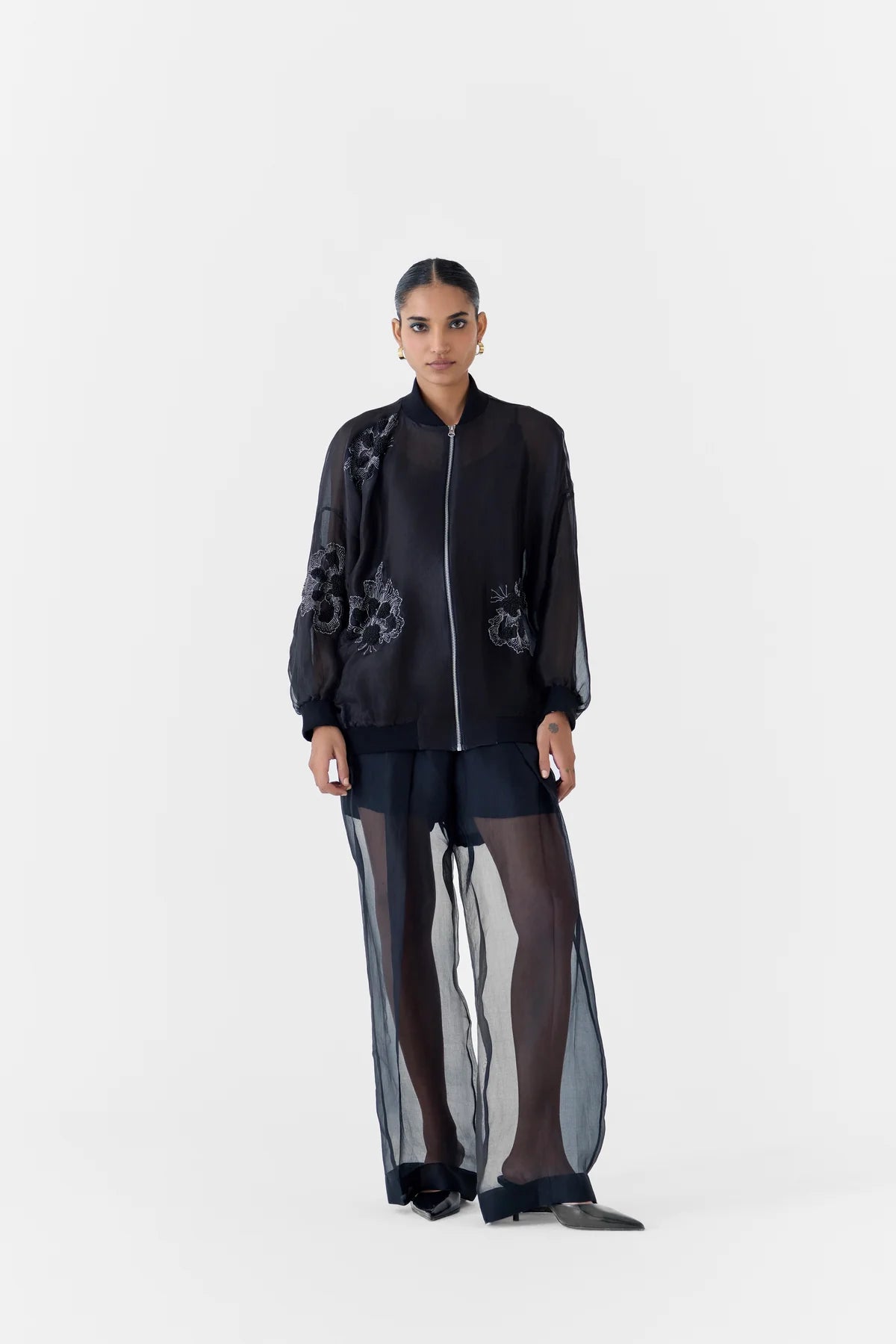 Ajisai | Organza Trousers