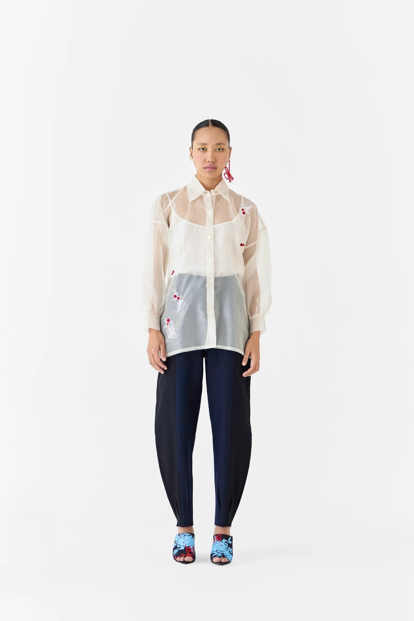 Koi | Organza Shirt