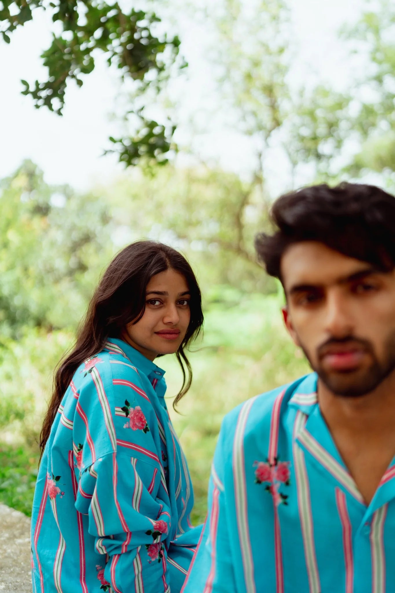 Rangeela | Blue Oversized Shirt