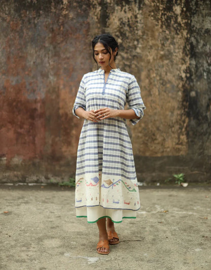 Evara | Jamdani Dress
