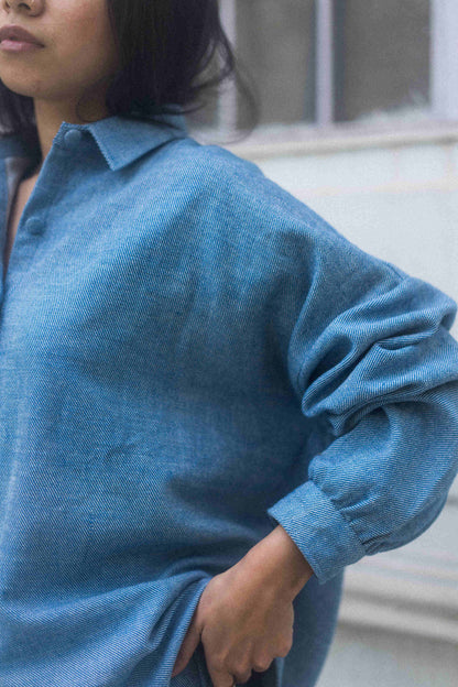 Cerulean | Oversized Shirt