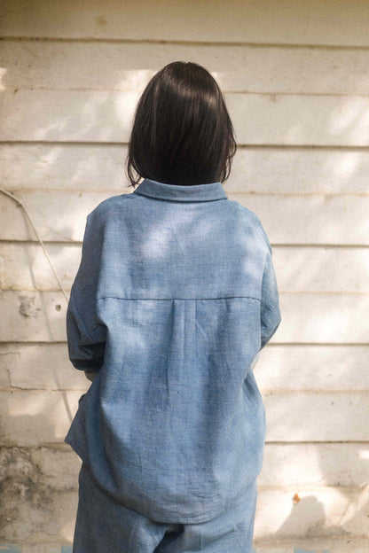 Cerulean | Oversized Shirt