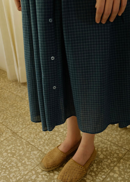 Cynthia | Washed Navy Dress