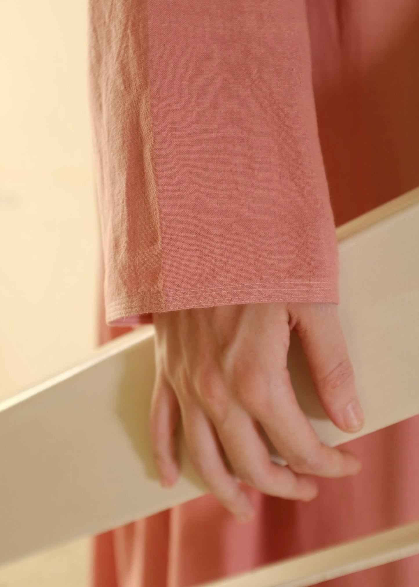 Camille | Structured Peony Cotton Dress