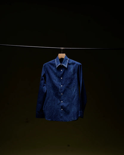 Indigo Arambh | Indigo Cotton Shirt