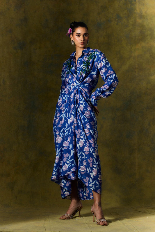 Neelam | Silk Shirt Dress