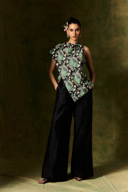 Rania | Silk Trousers