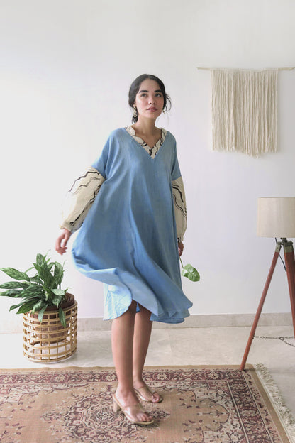 Nambi-Kai Dress | Clear blue sky Dress