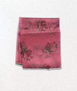 Pink Organza Saree
