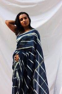 Kavya. Chanderi Handblock Saree