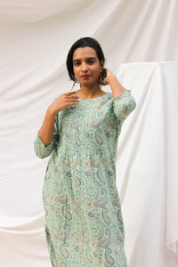Kai | Pastel Green Paisley Print Kurti